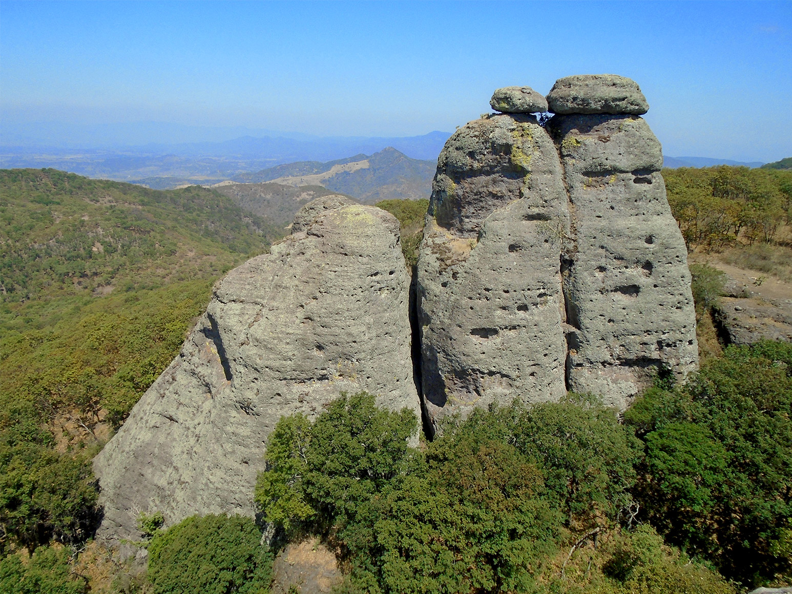 Unas de las más famosas de Las piedras de las Peñas